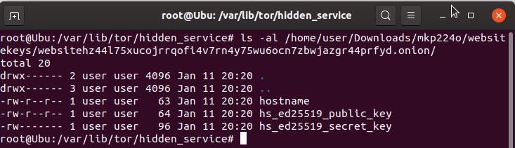 Listing hs_ed25519 public and secret key files in a vanity onion folder